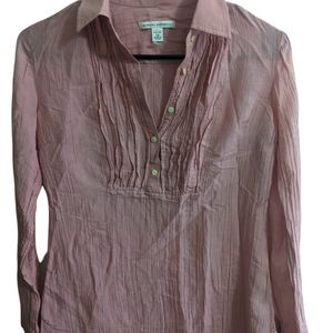 Banana Republic blush pink blouse xs petite